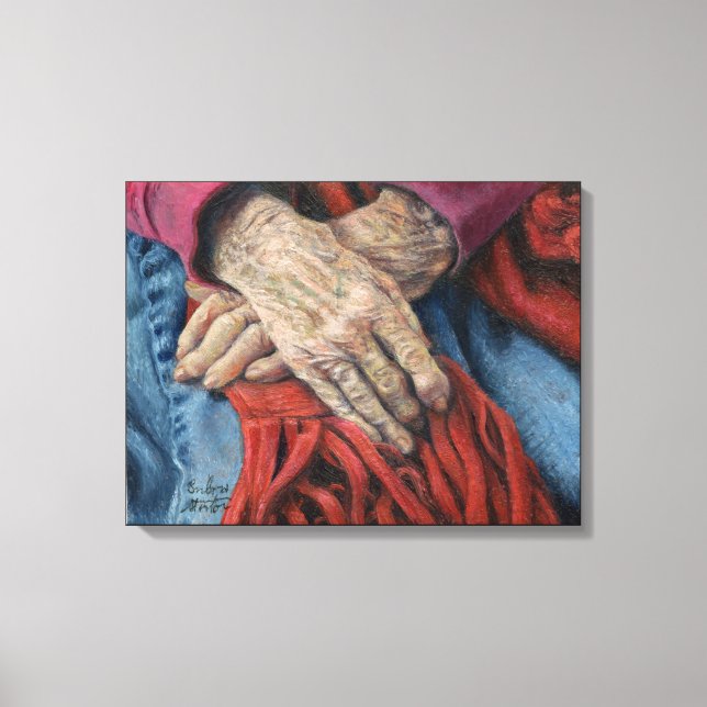 “Hands of Time” Canvas Print (Front)