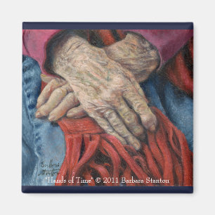 "Hands of Time" Magnet