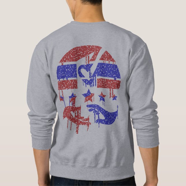 Hands of Unity Sweatshirt (Back)