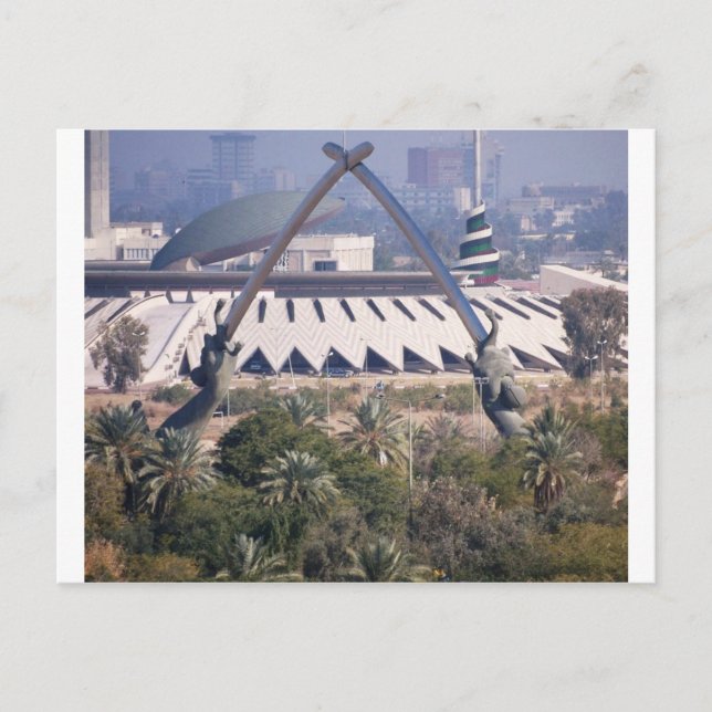 Hands of Victory Postcard (Front)