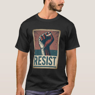 Hands Off American Democracy - RESIST T-Shirt
