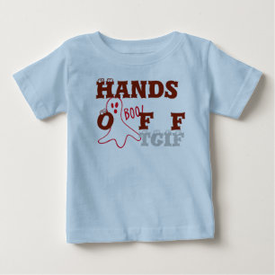Hands oFF bOO!Baby American Apparel Raglan T-Shirt