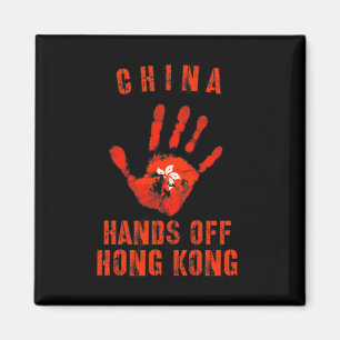 Hands Off Hong Kong China Protest Resist The Chine Magnet