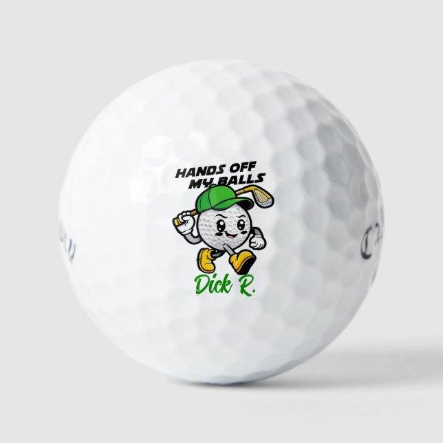 Hands Off My Balls - Funny Callaway Golf Gift (Front)