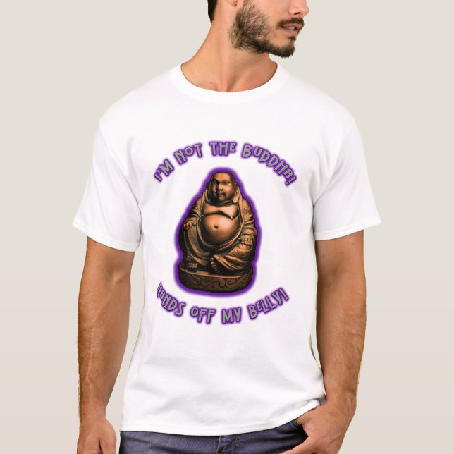 Hands Off My Belly! (Maternity) T-Shirt (Front)