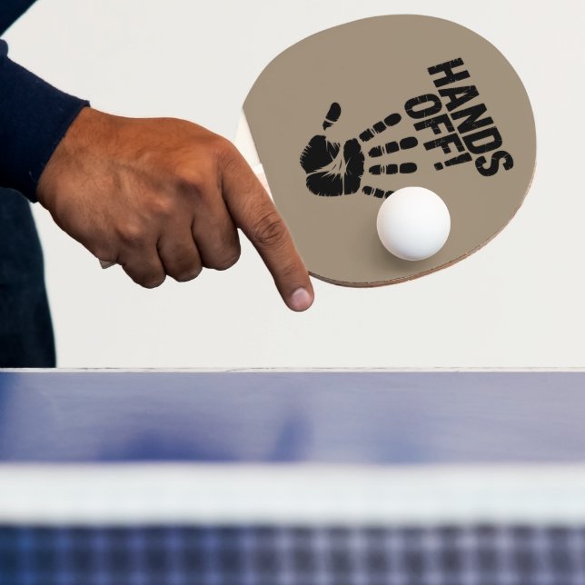 Hands Off My Country My Body Medicare Political  Ping Pong Paddle (Insitu)