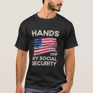 Hands Off My Social Security Protest Resist Saturd T-Shirt