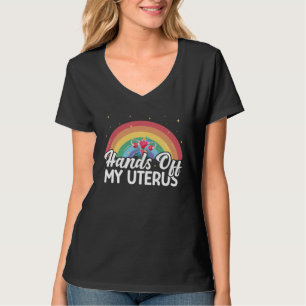 Hands Off My Uterus Hysterectomy Recovery Products T-Shirt
