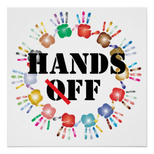Hands Off, Poster