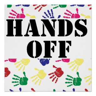 Hands Off, Poster