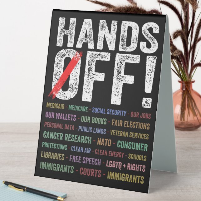 Hands Off Protest (In SItu (Table))