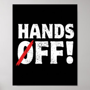 Hands Off Protest April 5th Anti Trump Resist Resi Poster