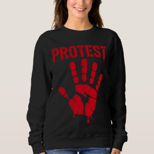Hands Off Protest Our Rights Vote Future Sweatshirt