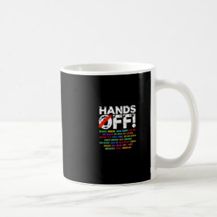 Hands Off Protest Social Security And Medicare Pro Coffee Mug