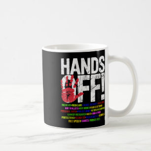 Hands Off Protest Social Security And Medicare Pro Coffee Mug