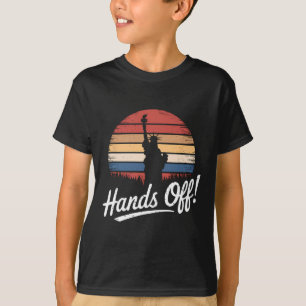 Hands Off Protest Statue Of Liberty Resist Resista T-Shirt