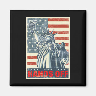 Hands Off Resist Resistance Save Democracy And Soc Magnet