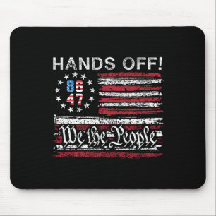 Hands Off Social Security Medicare Medicaid Protes Mouse Mat