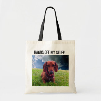 Hands Off Tote Bag