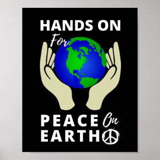 Hands On For Peace On Earth Poster