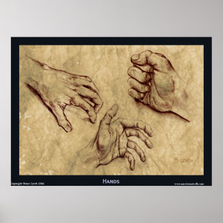 Hands Poster
