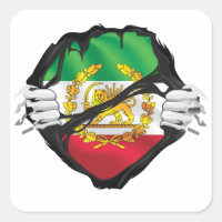 Hands Ripped Persian Lion Kingdom Pahlevi