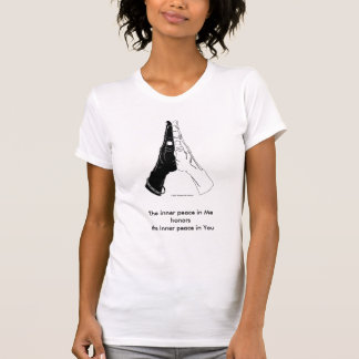 Hands, The inner peace in Me honours the inner p.. T-Shirt
