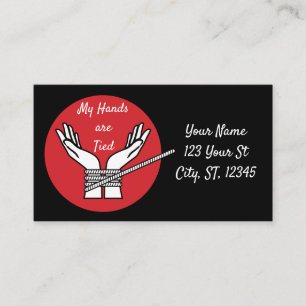 Hands Tied Thunder_Cove   Business Card