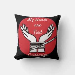 Hands Tied Thunder_Cove Cushion