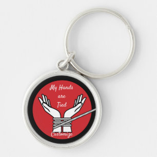 Hands Tied Thunder_Cove Key Ring