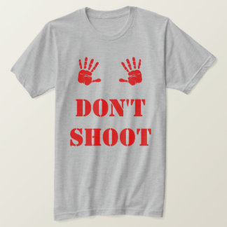 Hands Up Don't Shoot Light T-Shirt