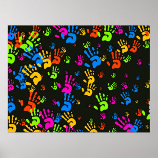 Hands Wallpaper Poster
