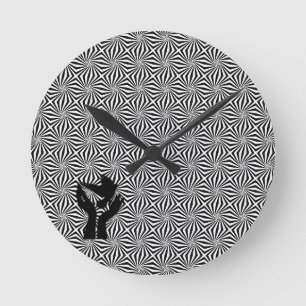 Hands with Dove Pattern, Faith, Wall Clock