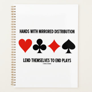 Hands With Mirrored Distribution Lend To End Plays Planner