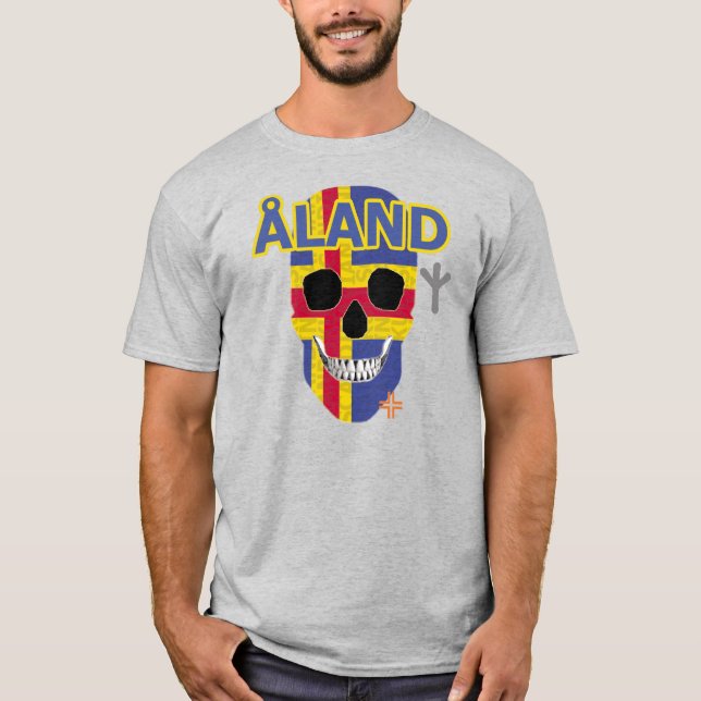 HANDSKULL Aland t-shirt basic B2 (Front)