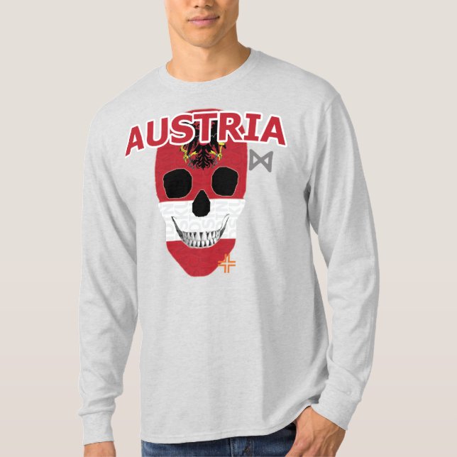 HANDSKULL Austria Long Sleeve T-Shirt B2 (Front)
