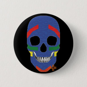HANDSKULL Avatar Round Badge  black B2