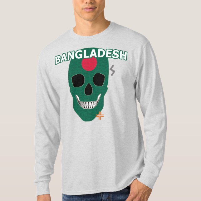 HANDSKULL Bangladesh Long Sleeve T-Shirt B2 (Front)