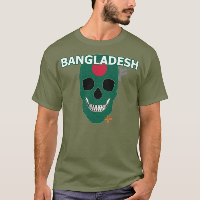 HANDSKULL Bangladesh t-shirt basic B2 (Front)