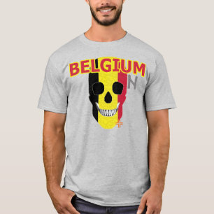 HANDSKULL Belgium t-shirt basic B2