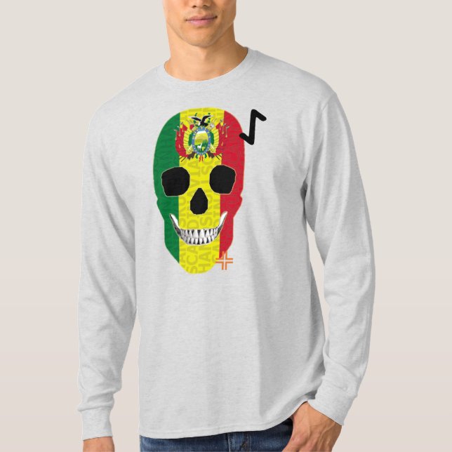 HANDSKULL Bolivia Long Sleeve T-Shirt B2 (Front)