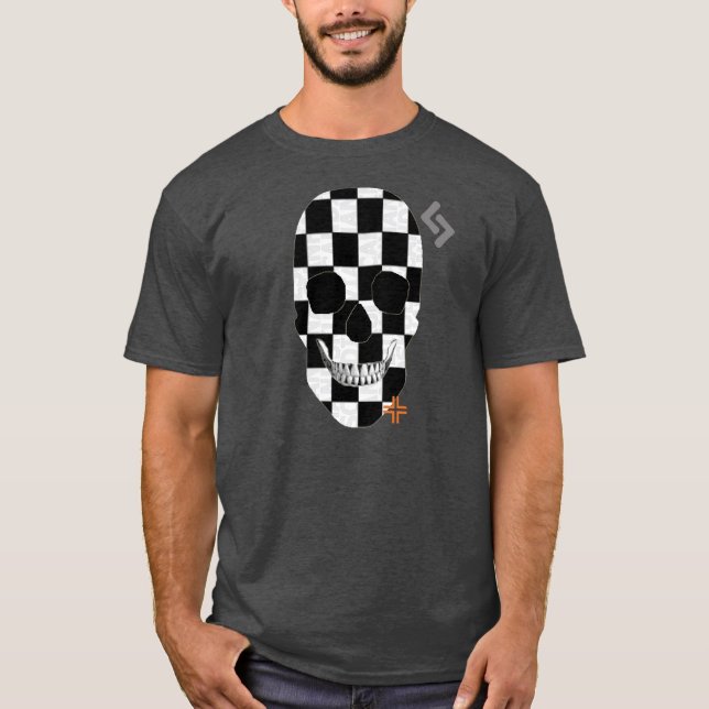 HANDSKULL Chess t-shirt basic B2 (Front)