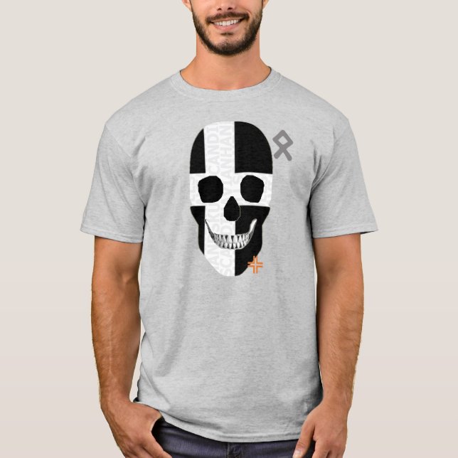 HANDSKULL Cornwall t-shirt basic B2 (Front)