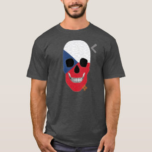 HANDSKULL Czechoslovakia t-shirt basic B2