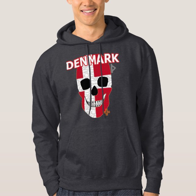 HANDSKULL Denmark Hooded Sweatshirt B2 (Front)