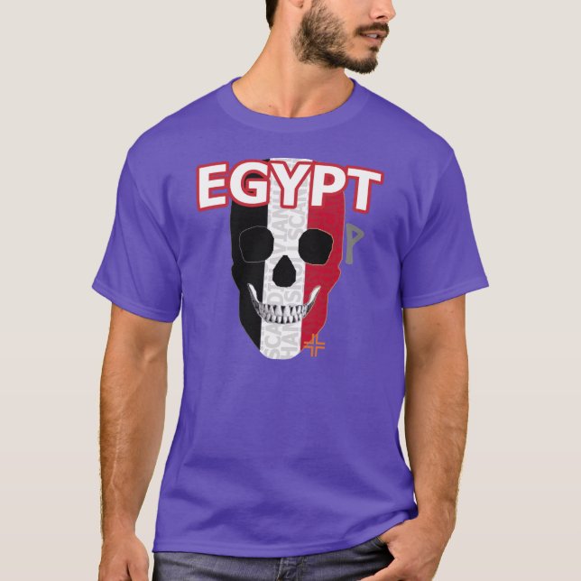 HANDSKULL Egypt t-shirt basic B2 (Front)