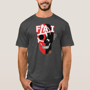 HANDSKULL FAI t-shirt basic B2