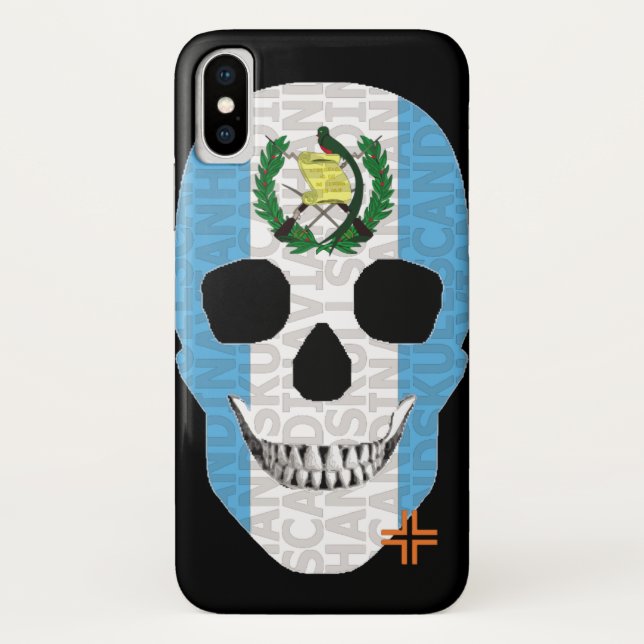 HANDSKULL Guatemala case iPhone X   B2 (Back)