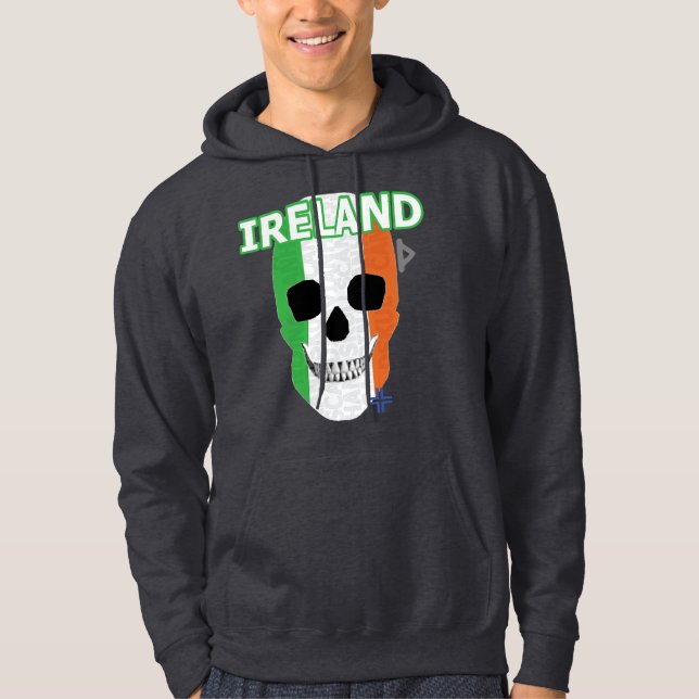 HANDSKULL Ireland Hooded Sweatshirt B2 (Front)