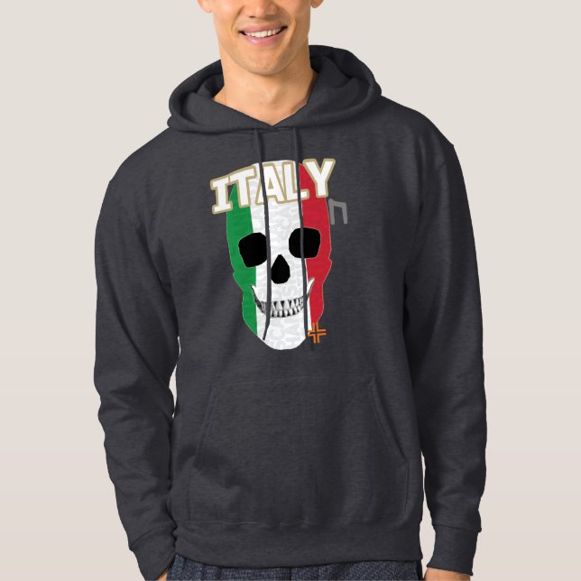 HANDSKULL Italy Hooded Sweatshirt B2 (Front)